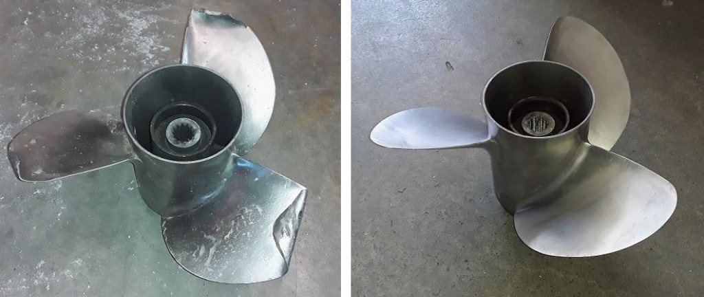 Before and After Prop Rebuild